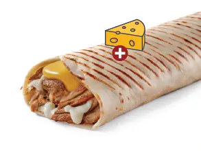 Kebabjoy mix wrap cheese